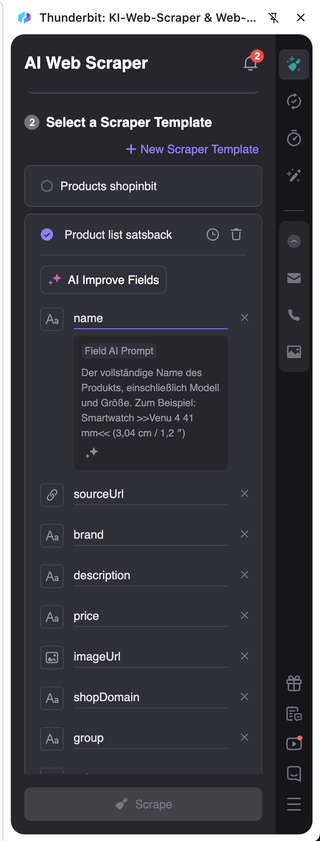 Thundebit AI Crawler