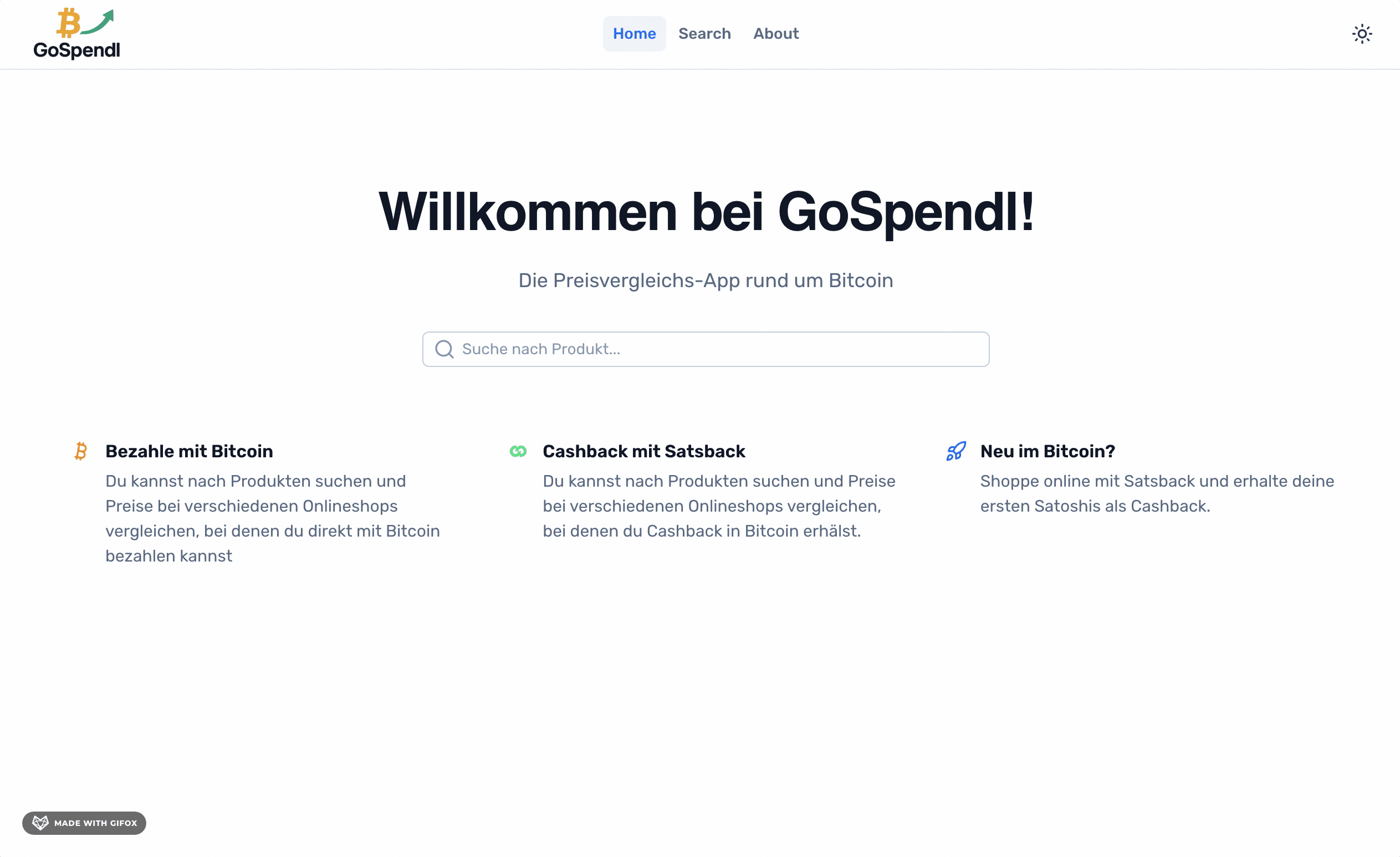 Website for price comparison within the bitcoin community